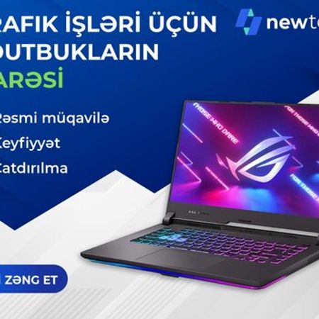 Qrafik işlər üçün notbukların icarəsi