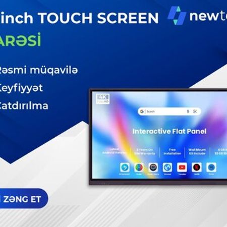 65 İNCH Touch Screen İcarəsi