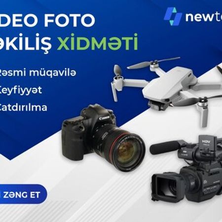 Video və foto çəkiliş xidməti