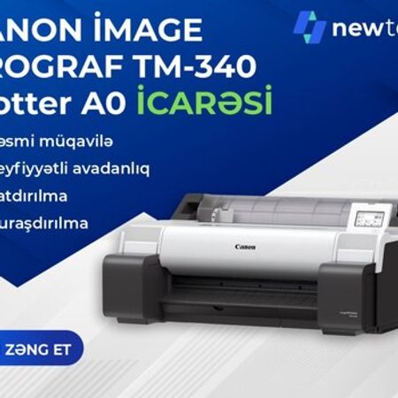 Plotter Canon imagePROGRAF TM-340 A0 icarəsi