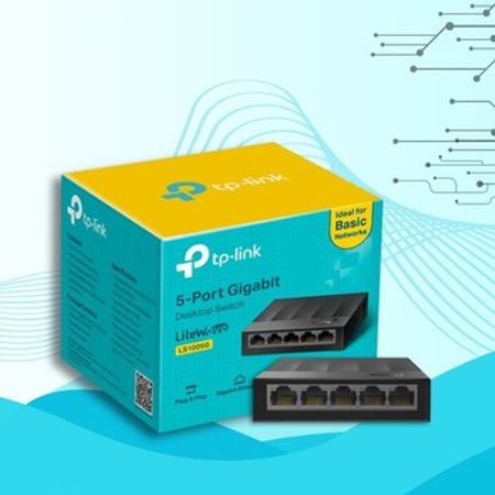 Kommutator TP-Link - LS1005G – Şəbəkə avadanlıqları – ucuztap.az