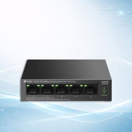 Kommutator TP-Link LS105LP PoE Desktop Switch – Şəbəkə avadanlıqları – ucuztap.az