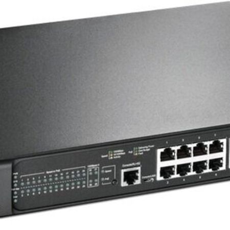 TL-SG3428MP JetStream 28-Port Gigabit L2+ Managed Switch with 24-Port PoE+