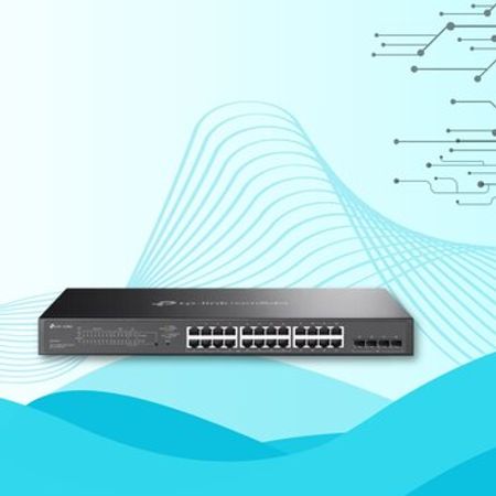Kommutator TP-Link - TL-SG2428LP ( Omada 28-Port Gigabit Smart Switch with 16-Port PoE+) – Şəbəkə avadanlı… – ucuztap.az
