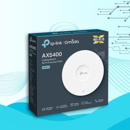 TP-Link - EAP670 (AX5400 Ceiling Mount  Wi-Fi 6 Access Point)