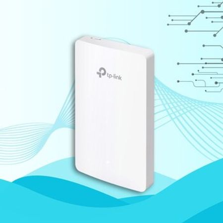 TP-Link - EAP615-Wall (AX1800 Wall  Plate Wi-Fi 6 Access Point)