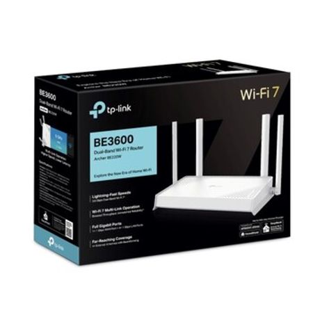 TP-Link - ARCHER BE220W (BE3600 Dual-Band Wi-Fi 7 Router) – Şəbəkə avadanlıqları – ucuztap.az