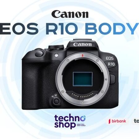 Fotoaparat Canon EOS R10 Body – Foto texnika – ucuztap.az
