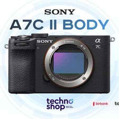 Fotoaparat Sony A7C II Body – Foto texnika – ucuztap.az