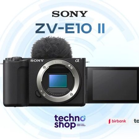Fotoaparat Sony ZV-E10 II – Foto texnika – ucuztap.az