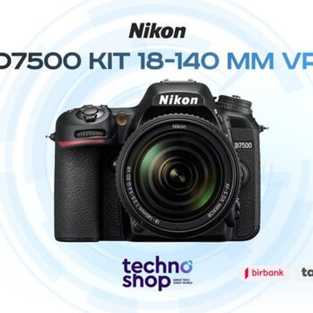 Fotoaparat Nikon D7500 kit 18-140 mm VR – Foto texnika – ucuztap.az