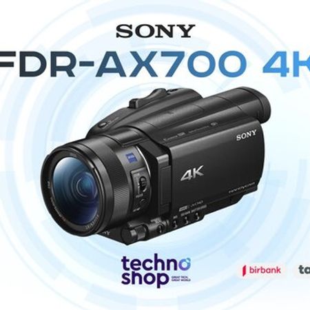 Videokamera Sony FDR-AX700 4K – Audio və video – ucuztap.az