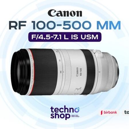Linza "Canon RF 100-500 mm F/4.5-7.1 L IS USM"