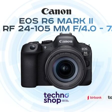 Fotoaparat "Canon EOS R6 Mark II + RF 24-105 mm f/4.0 - 7.1"
