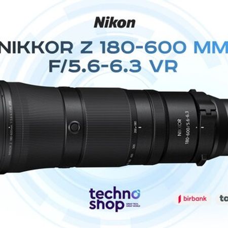 Nikon NİKKOR Z 180-600 mm f/5.6-6.3 VR