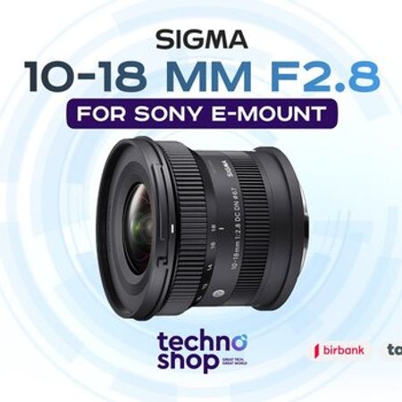 Linza Sigma 10-18 mm f/2.8 For Sony E-Mount – Foto texnika – ucuztap.az