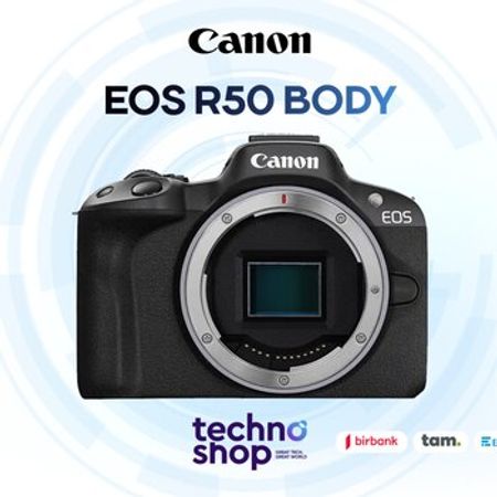 Fotoaparat Canon EOS R50 Body – Foto texnika – ucuztap.az