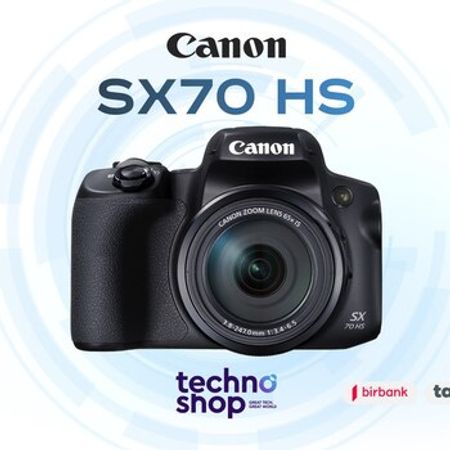 Fotoaparat Canon SX70 HS – Foto texnika – ucuztap.az