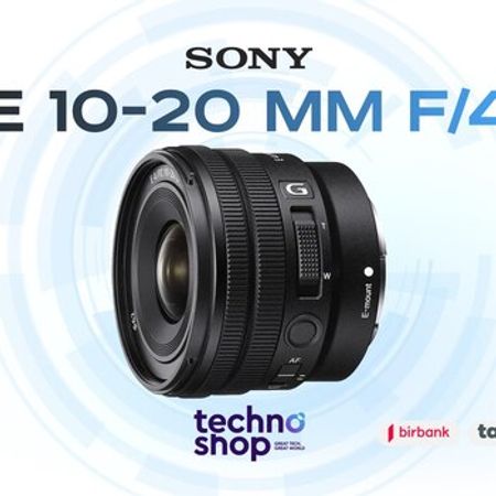 Linza "Sony E 10-20 mm f/4 DG HSM"