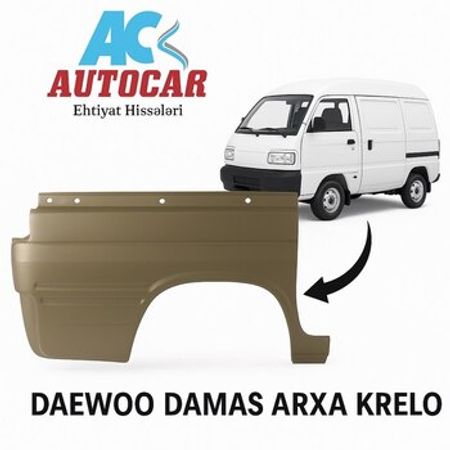 Daewoo Damas arxa qanadı – Ehtiyat hissələri – ucuztap.az