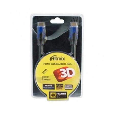 "Ritmix RCC-353 3m" HDMI kabeli