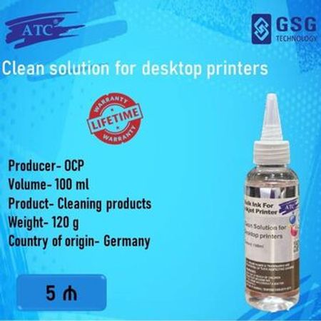 İnkjet printerləri üçün təmizləyici (yuyucu) maye / 100ml