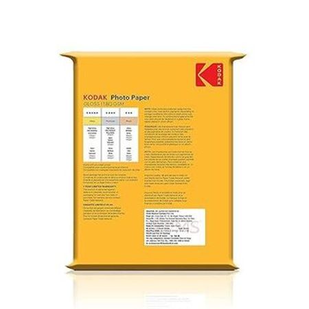 Kodak 180 GSM | A4 210x297mm Photo Paper High Glossy
