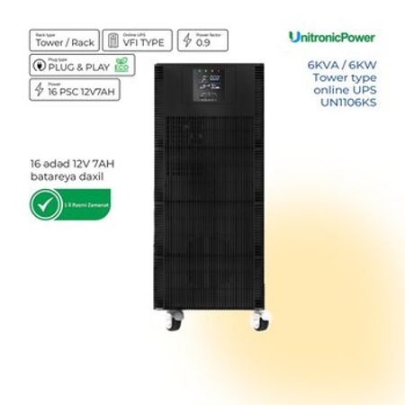 6 Kva Online Tower UPS – Kompüter aksesuarları – ucuztap.az