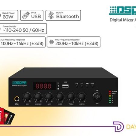 60W Mini Digital səsgücləndirici