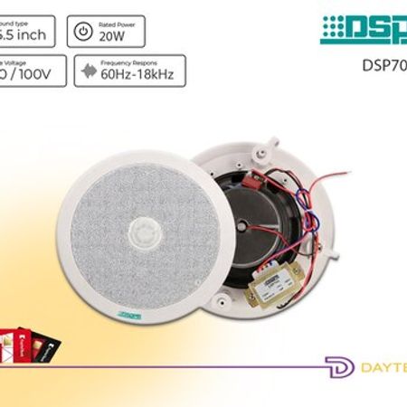 DSPPA DSP703 tavan üçün koaksial quraşdırılan dinamik 20W