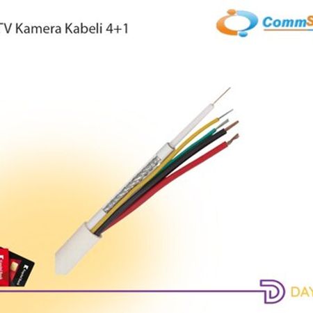 CCTV Kamera Kabeli 4+1