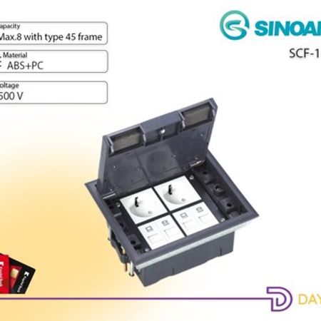 Floor Box - Yerə quraşdırılan çıxış paneli