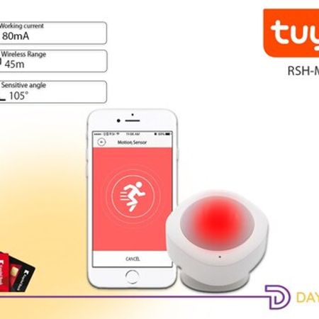 Ağıllı hərəkət sensoru Wi-Fi/ ZigBee, Tuya – Təhlükəsizlik avadanlığı – ucuztap.az