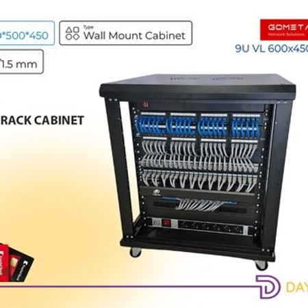 Rack Cabinet Wall-Mount 12U