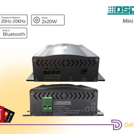 Mini Bluetooth Səs Gücləndirici (2x20W)