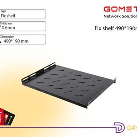Rack Kabin Rəfi (490×190 mm)