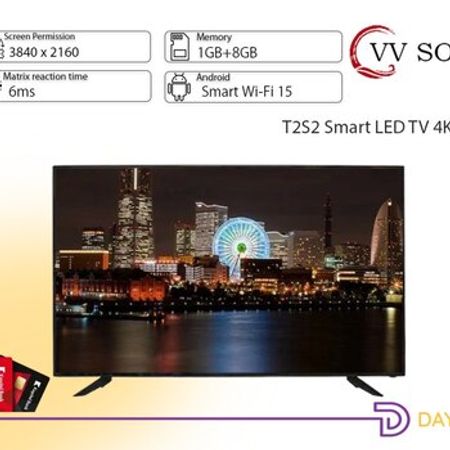 Televizor "T2S2 Smart LED 4K UHD, 50” düym"