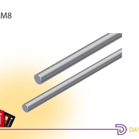 Sinklənmiş polad ştift "Tij M8 3m"