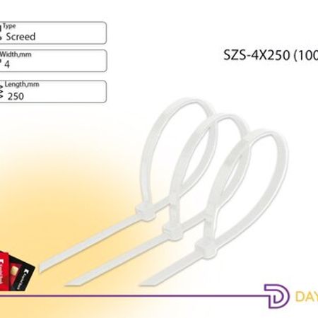 Kabel bağları "SZS 4×250 mm"