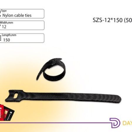 Yapışqanlı kabel klipi/lent