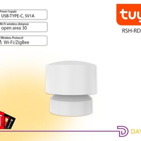 Wi-Fi Ağıllı insan varlığı sensoru "Tuya"
