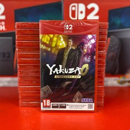 Nintendo Switch 2 üçün Yakuza 0 Director’s Cut oyun diski
