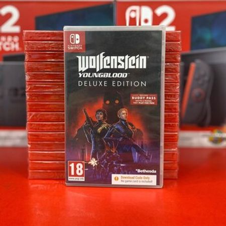Nintendo Switch Wolfenstein Youngblood oyun diski