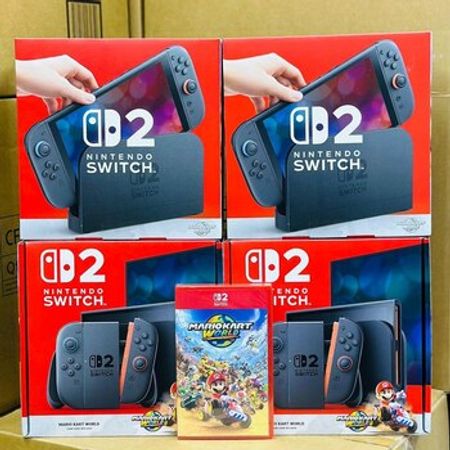 Nintendo Switch 2 + Mario Kart World – Oyunlar, pultlar və proqramlar – ucuztap.az