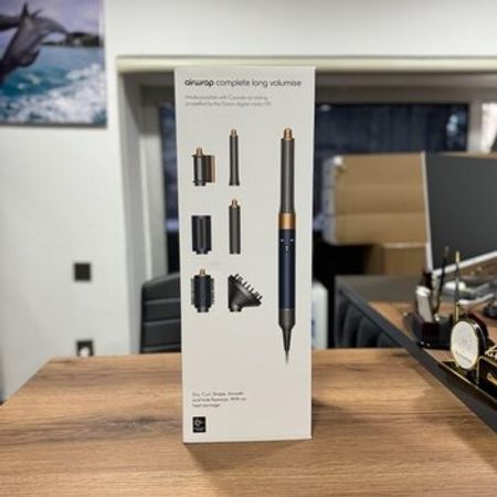 "Dyson Airwrap Complete Long Volumise Prussian Blue" feni