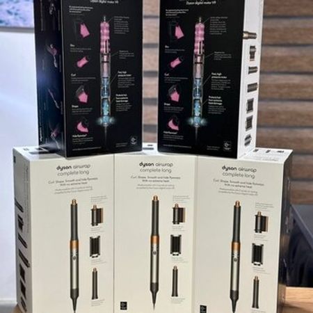 "Dyson Airwrap Complete Long Nickel" feni