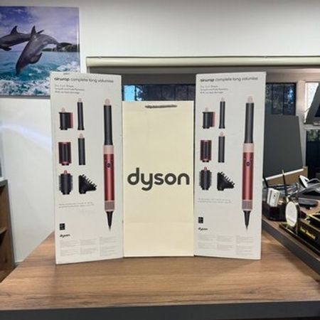 "Dyson Airwrap Complete Long Volumise Strawberry" feni
