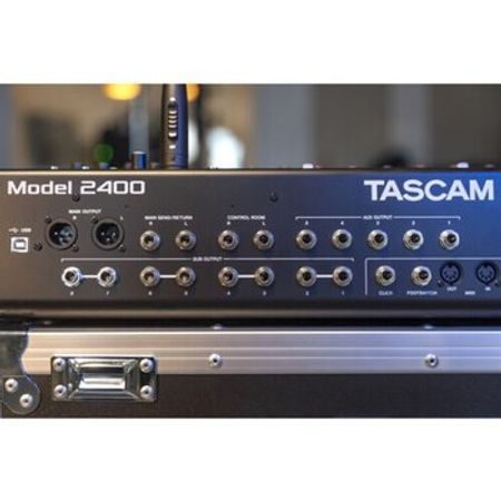TASCAM Model 2400 24-Track Analog Recording Console with Audio Interface