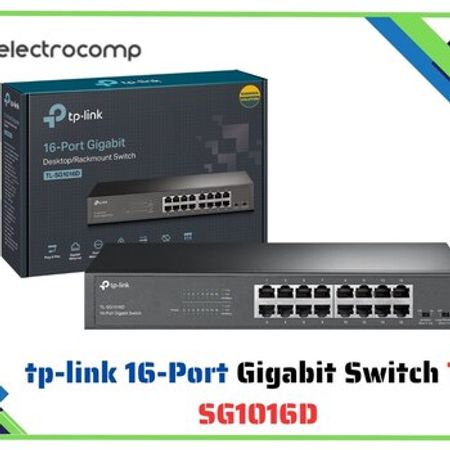 Switch "TP-Link 16-Port Gigabit  TL-SG1016D"