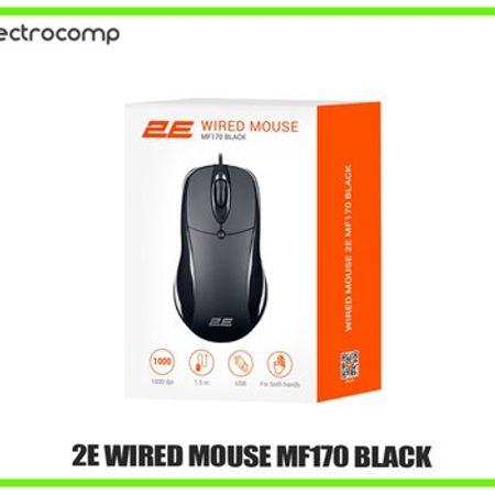 Mouse 2E WIRED MOUSE MF170 BLACK – Kompüter aksesuarları – ucuztap.az